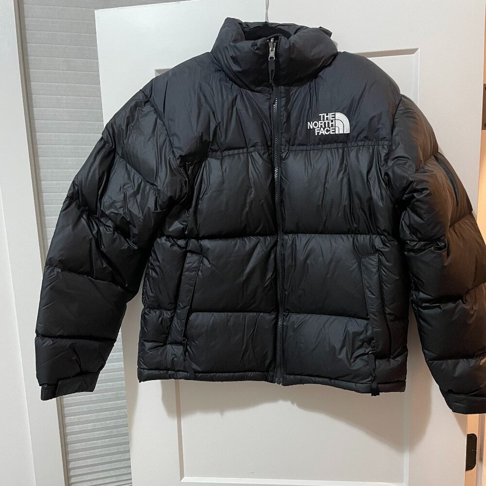 The North face men's puffer Nuptse jacket 700 Black M